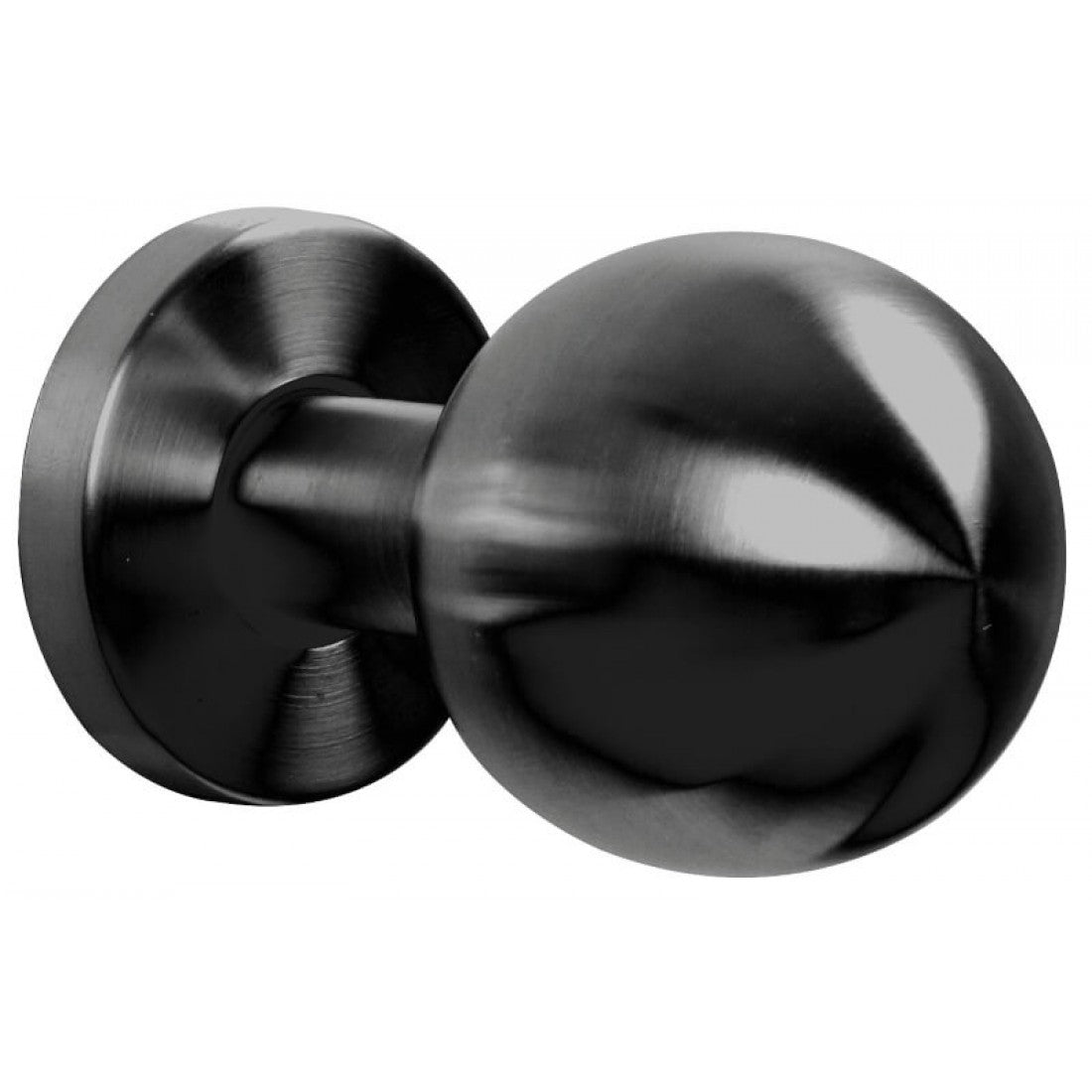 Voordeurknop rond 60mm RVS