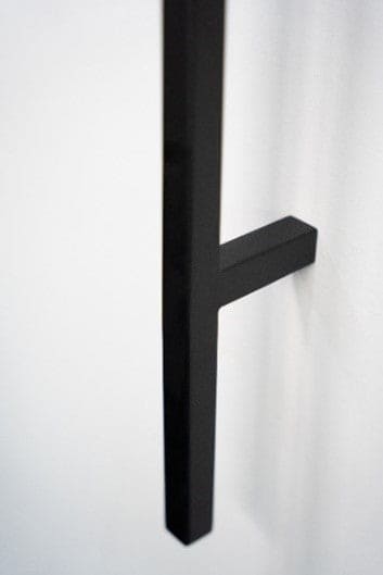 Deurgreep "RAB" 20x1000mm Zwart