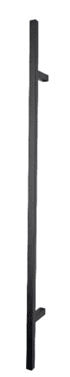 Deurgreep "RAB" 20x1000mm Zwart