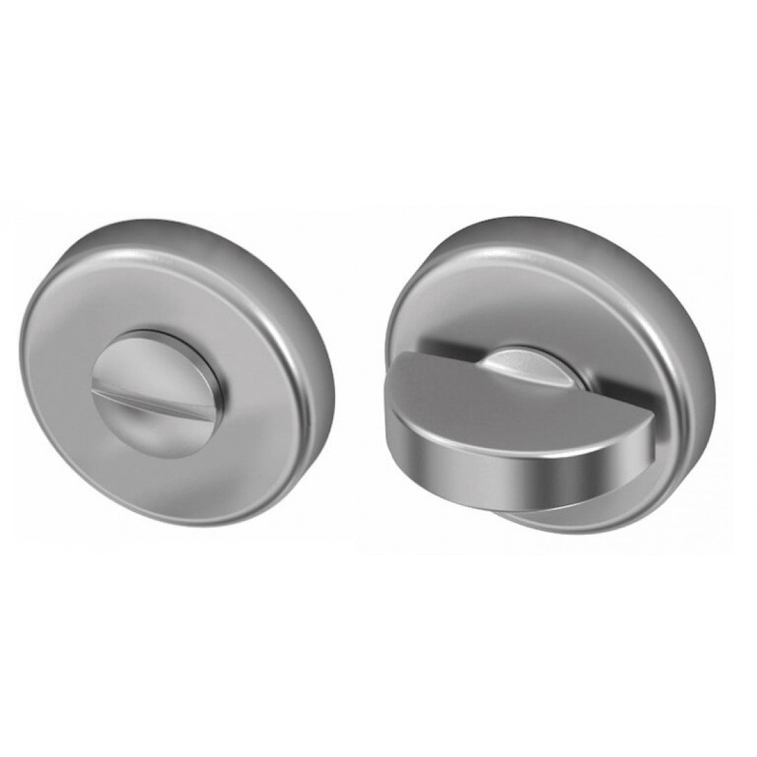 Toiletsluiting rond 52mm Chroom