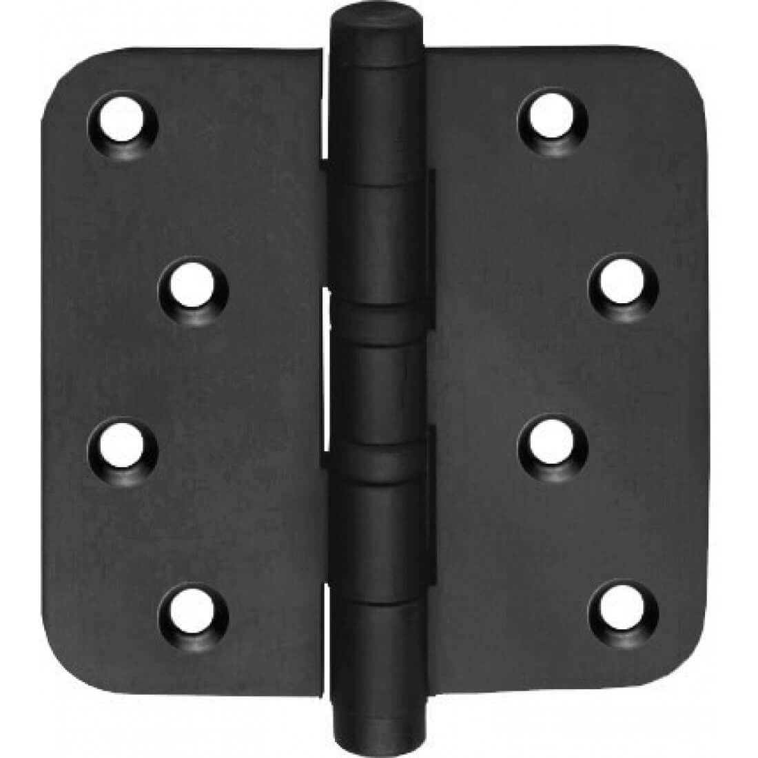 3x Scharnier RVS 76x76mm mat zwart