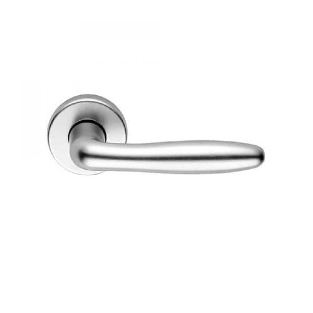 Deurklink "Venus" Aluminium op 50mm rozet