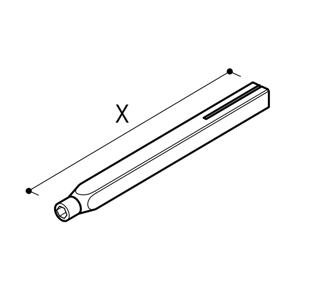 Wisselstiften gatdeel 7mm en 8mm