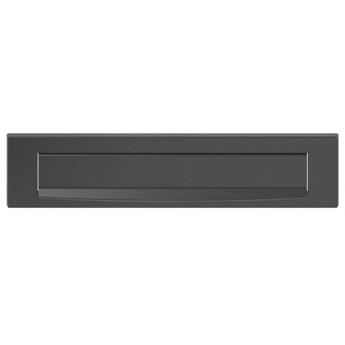 Briefplaat recht 330x80mm Gold met BIOV coating