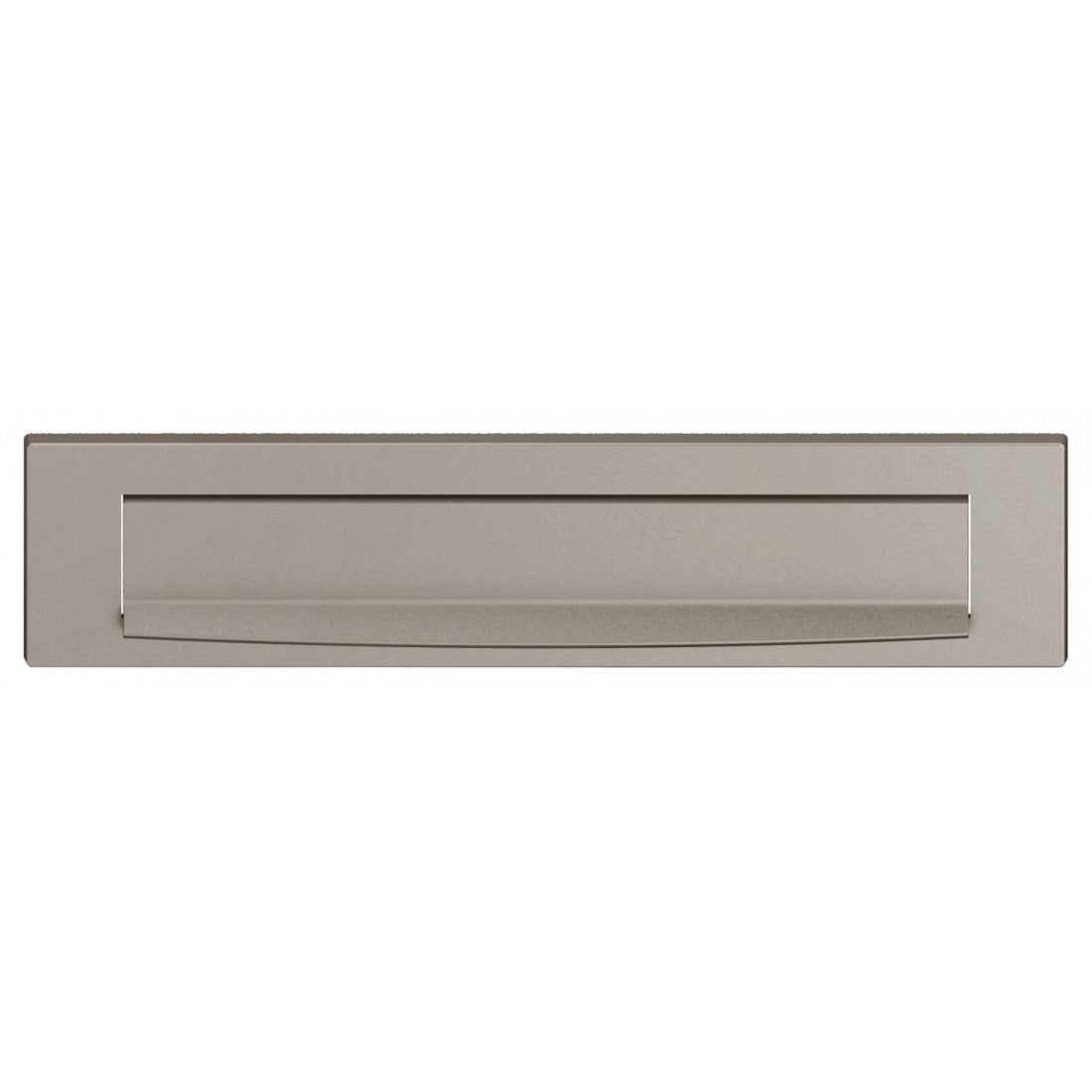 Briefplaat recht 330x80mm Gold met BIOV coating
