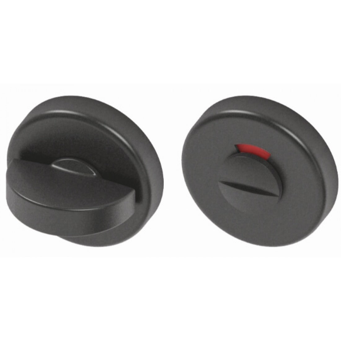 Toiletsluiting rond 52mm met vrij/ bezet indicator Gold met BIOV coating