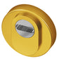 Veiligheidsrozet RVS rond 52mm met anti kerntrekbeveiliging SKG3 en BIOV coating White Pearl