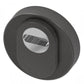 Veiligheidsrozet RVS rond 52mm met anti kerntrekbeveiliging SKG3 en BIOV coating White Pearl