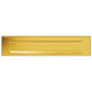 Briefplaat recht 330x80mm Gold met BIOV coating