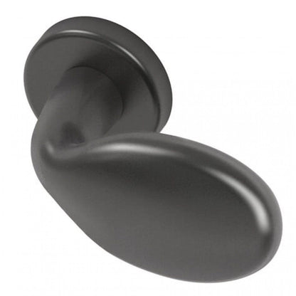 Deurknop "Clio" op rond rozet met BIOV coating Black Pearl