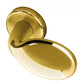 Deurknop "Clio" op rond rozet met BIOV coating Technosteel