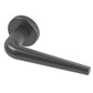 Deurklink "Gioia" op rond rozet 52mm BIOV coating + CLAQ montage systeem Technosteel
