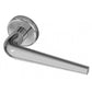 Deurklink "Gioia" op rond rozet 52mm BIOV coating + CLAQ montage systeem Technosteel