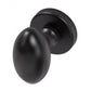 Deurknop "Remo" op rond 52mm rozet met BIOV coating Crystal