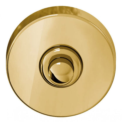 Beldrukker rond 45mm met BIOV coating Gold