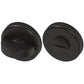 Toiletsluiting met rond 52mm rozet Black Pearl met BIOV coating