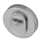 Veiligheidsrozet RVS rond 52mm met anti kerntrekbeveiliging SKG3 en BIOV coating White Pearl