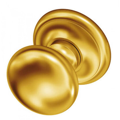 Voordeurknop "Svezia" Antique Gold BIOV coating