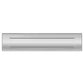 Briefplaat recht 330x80mm Black Pearl met BIOV coating