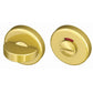 Toiletsluiting rond 52mm met vrij/ bezet indicator Crystal met BIOV coating