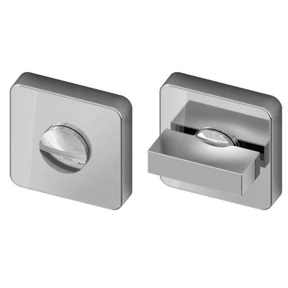 Toiletsluiting met vierkant 52mm rozet Crystal met BIOV coating
